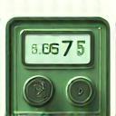 Icon representing prepayment electricity metering with pay-as-you-go system