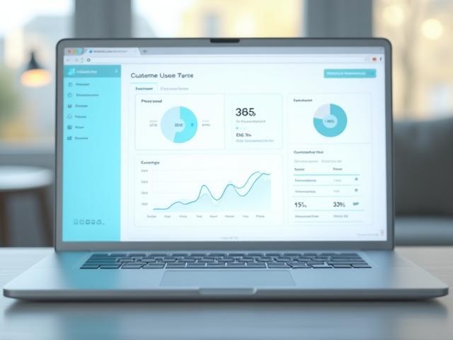 White-label customer portal user interface featuring usage graphs and payments